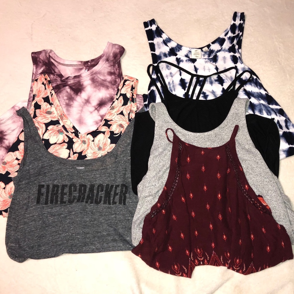7 TANK TOPS BUNDLE